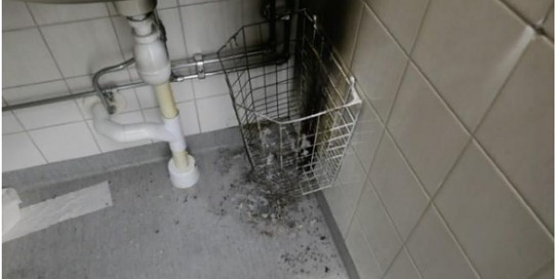 Handtork som brandprevention
